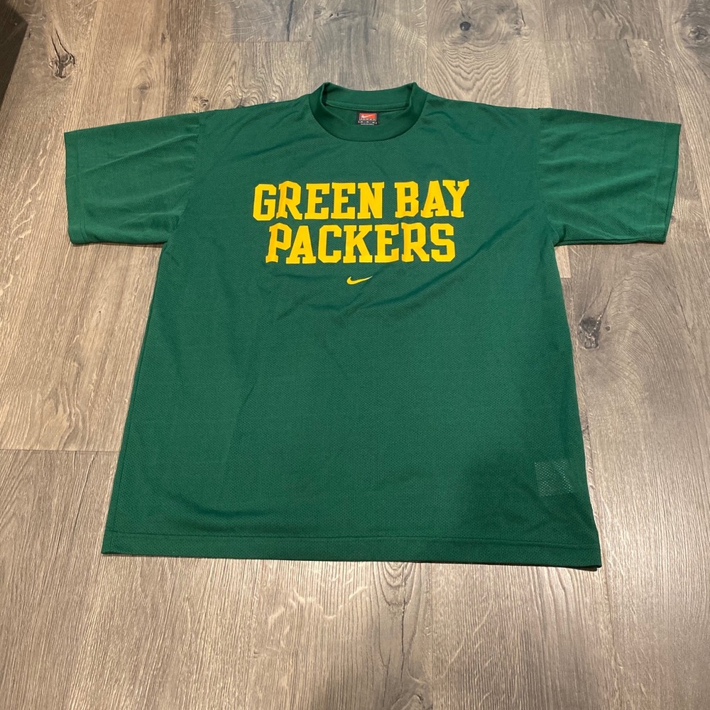 Vintage Nike Green Bay Packers Shirt, Medium